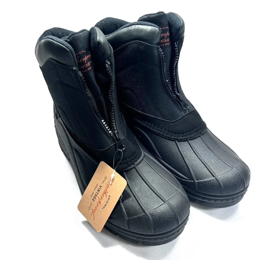 Weatherproof‎ Vintage Jessie Duck Thermolite Men's Boots Black US 10 - No Box